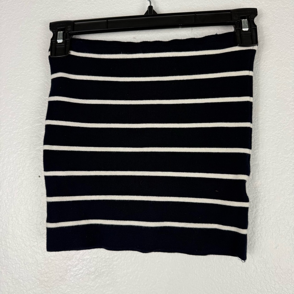 Caroline Constas bandeau crop top sleeveless stripes size XS - Picture 1 of 5